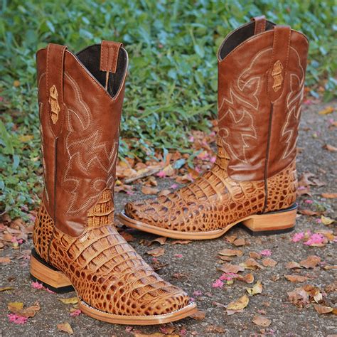 crocodile skin boots.